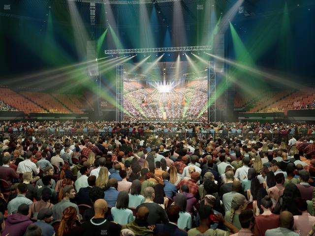 Kia Forum - Section Floor N Seat View
