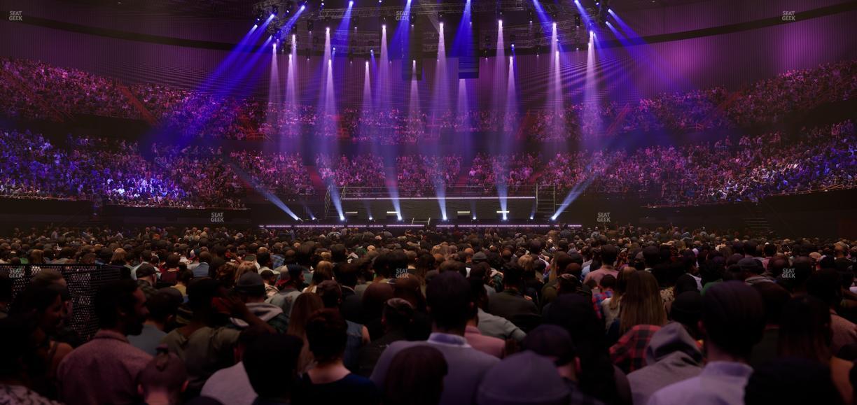 Kia Forum - Section Floor N Seat View