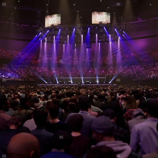 Kia Forum - Section Floor N Seat View