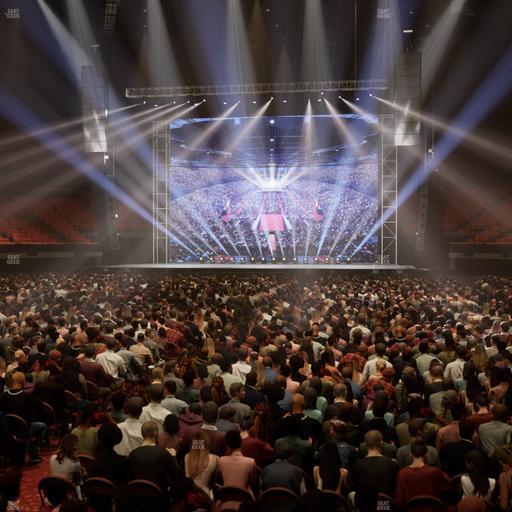 Kia Forum - Section Floor N Seat View