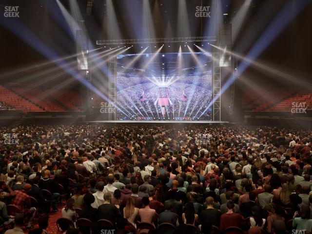 Kia Forum - Section Floor N Seat View