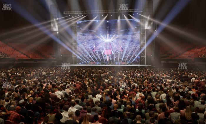 Kia Forum - Section Floor N Seat View