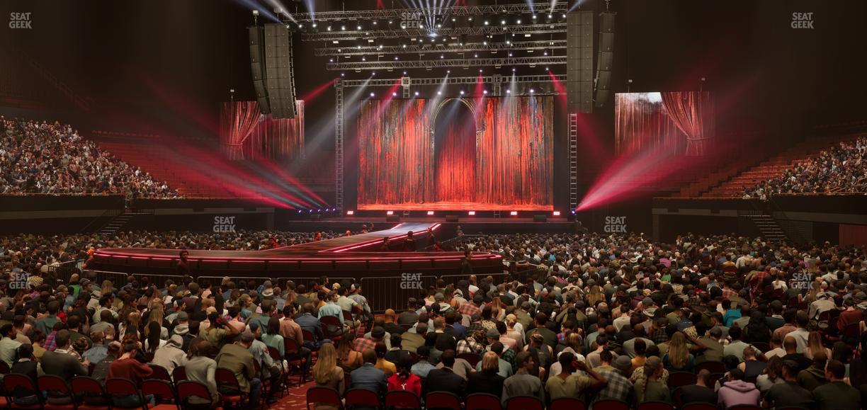 Kia Forum - Section Floor N Seat View