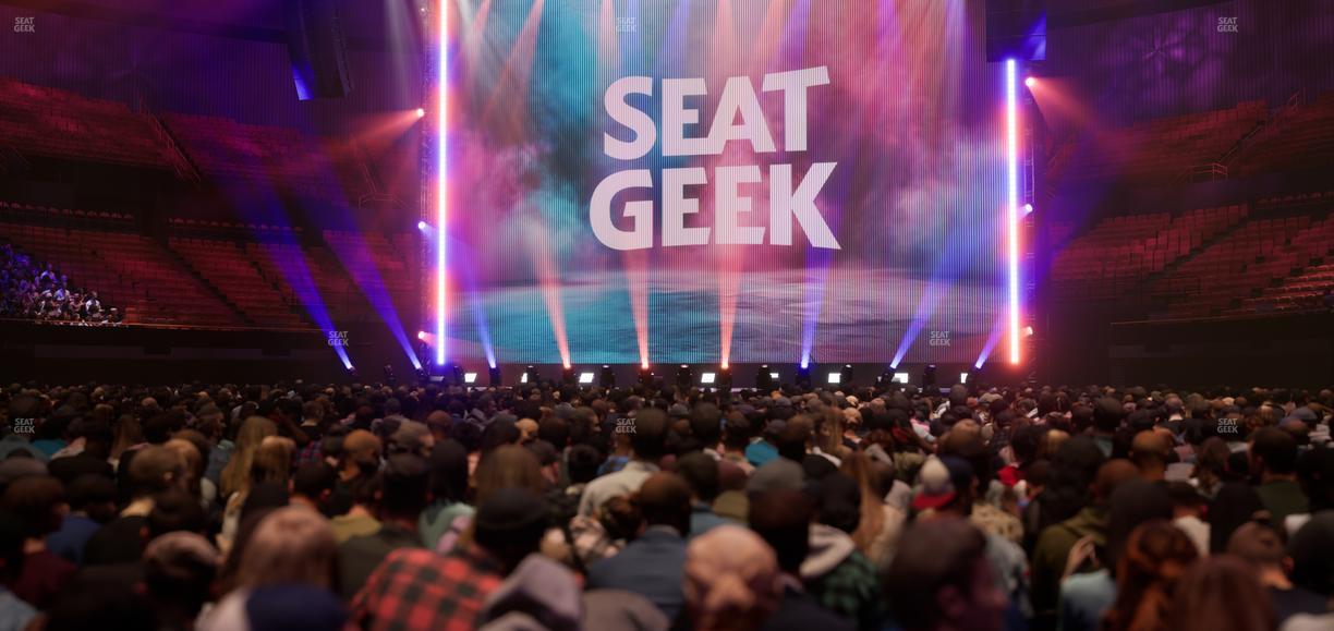 Kia Forum - Section Floor P Seat View