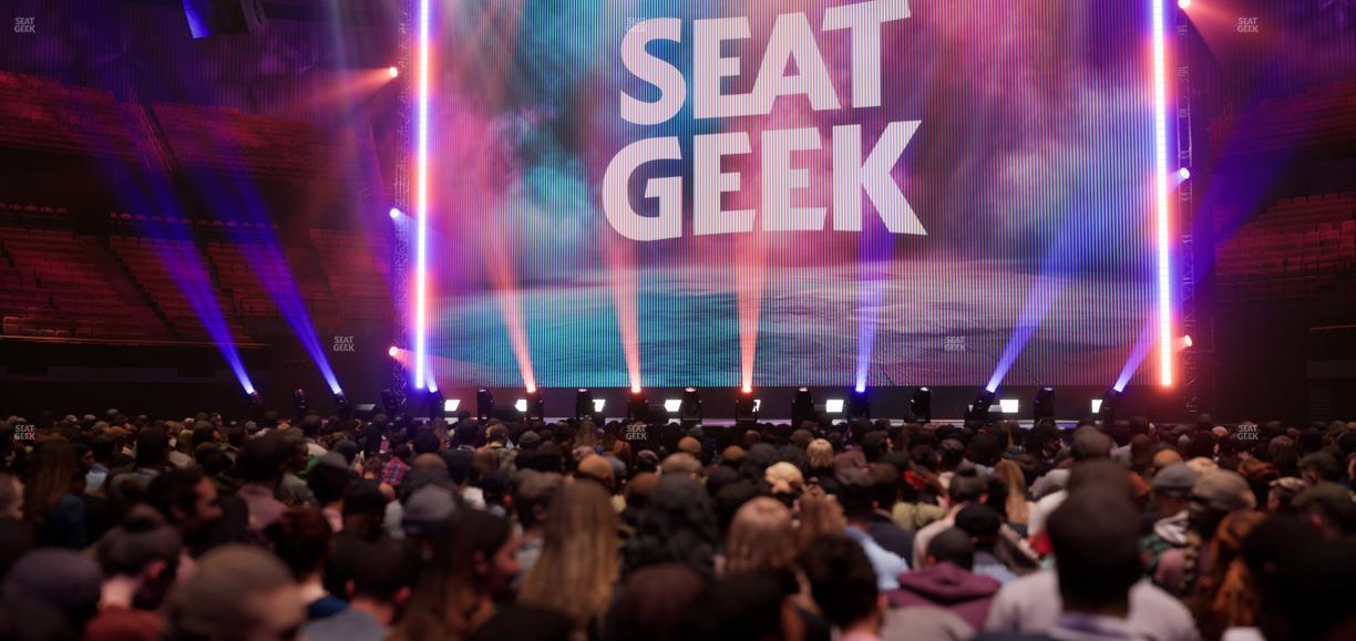 Kia Forum - Section Floor P Seat View