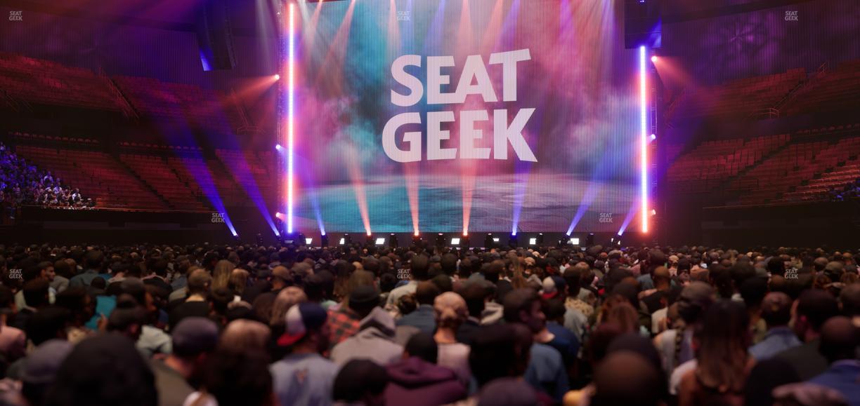 Kia Forum - Section Floor S Seat View