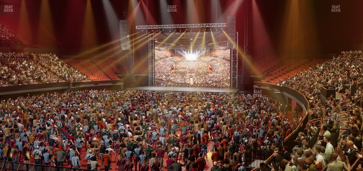 Kia Forum - Section Ga 104 Seat View