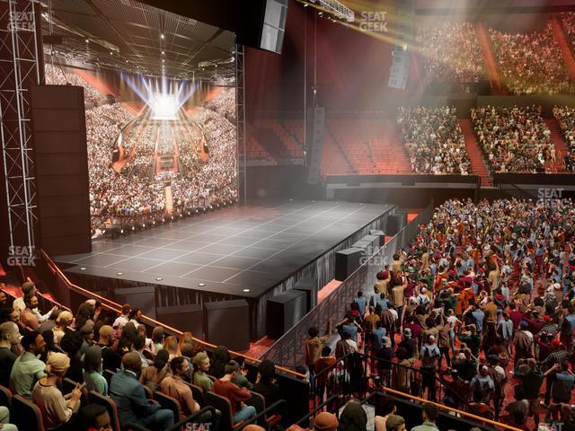 Kia Forum - Section Ga 125 Seat View