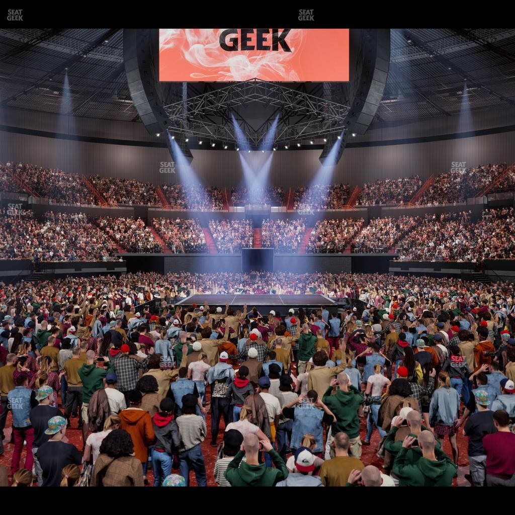 Kia Forum - Section Ga Floor Seat View