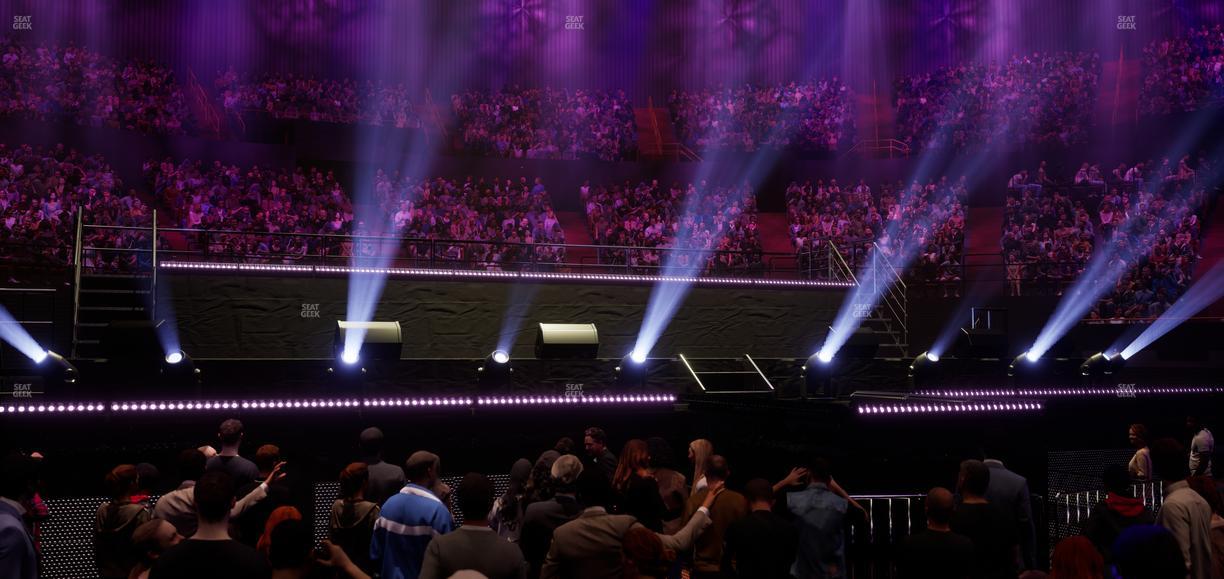 Kia Forum - Section Ga Pit Seat View