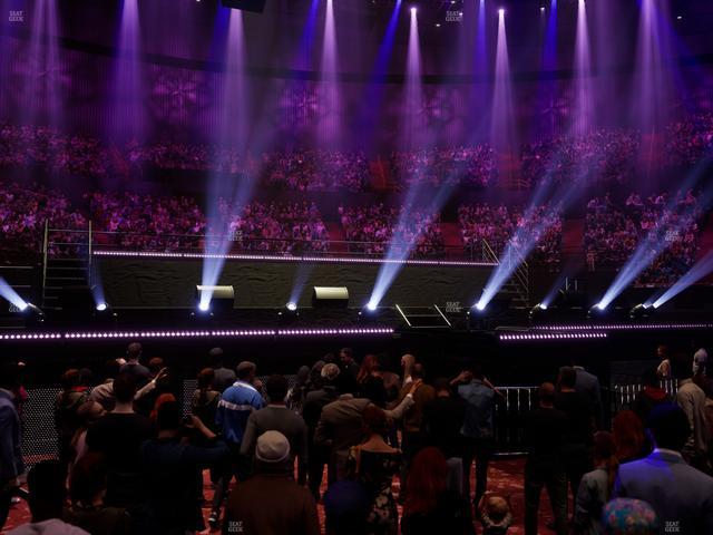 Kia Forum - Section Ga Pit Seat View