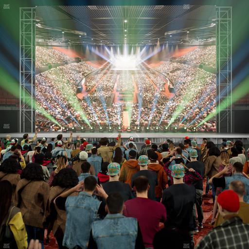 Kia Forum - Section Ga Pit Seat View