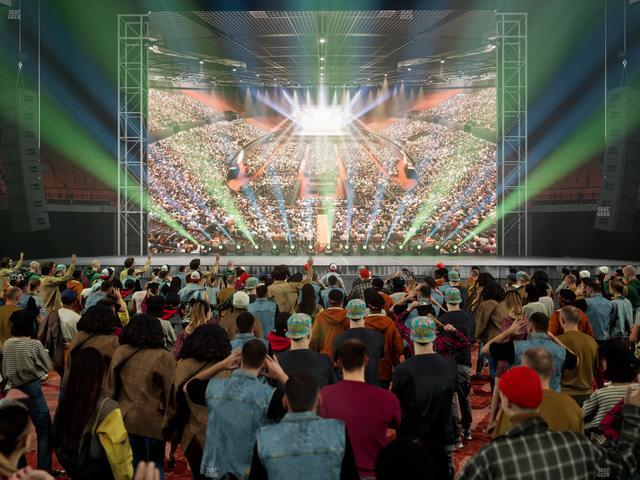 Kia Forum - Section Ga Pit Seat View