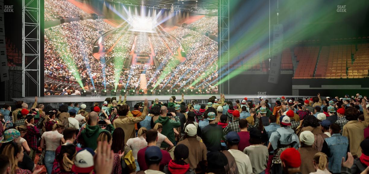 Kia Forum - Section Ga Pit Seat View