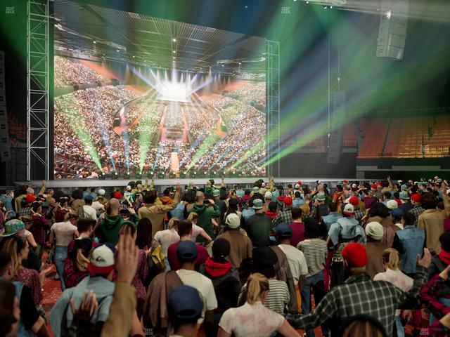 Kia Forum - Section Ga Pit Seat View