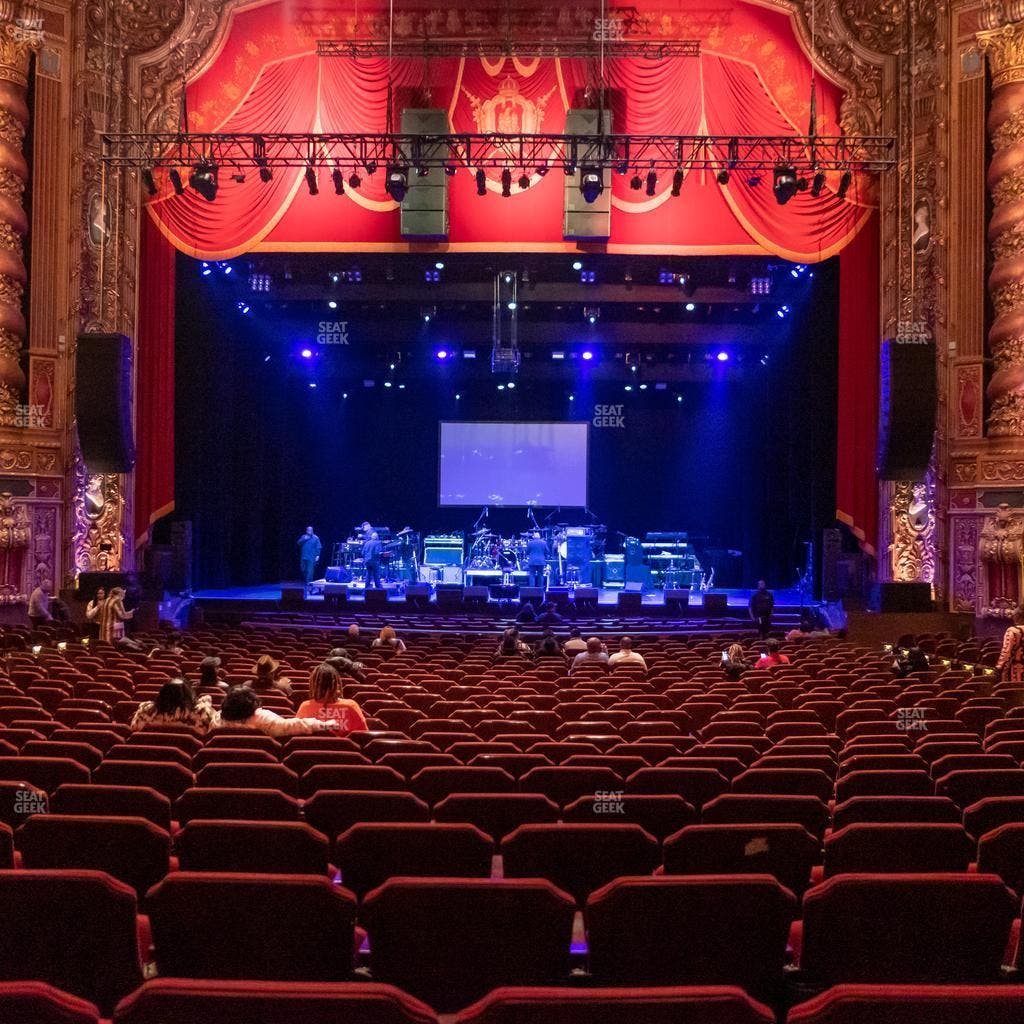 Kings Theatre - Brooklyn - Section Ada Center Seat View
