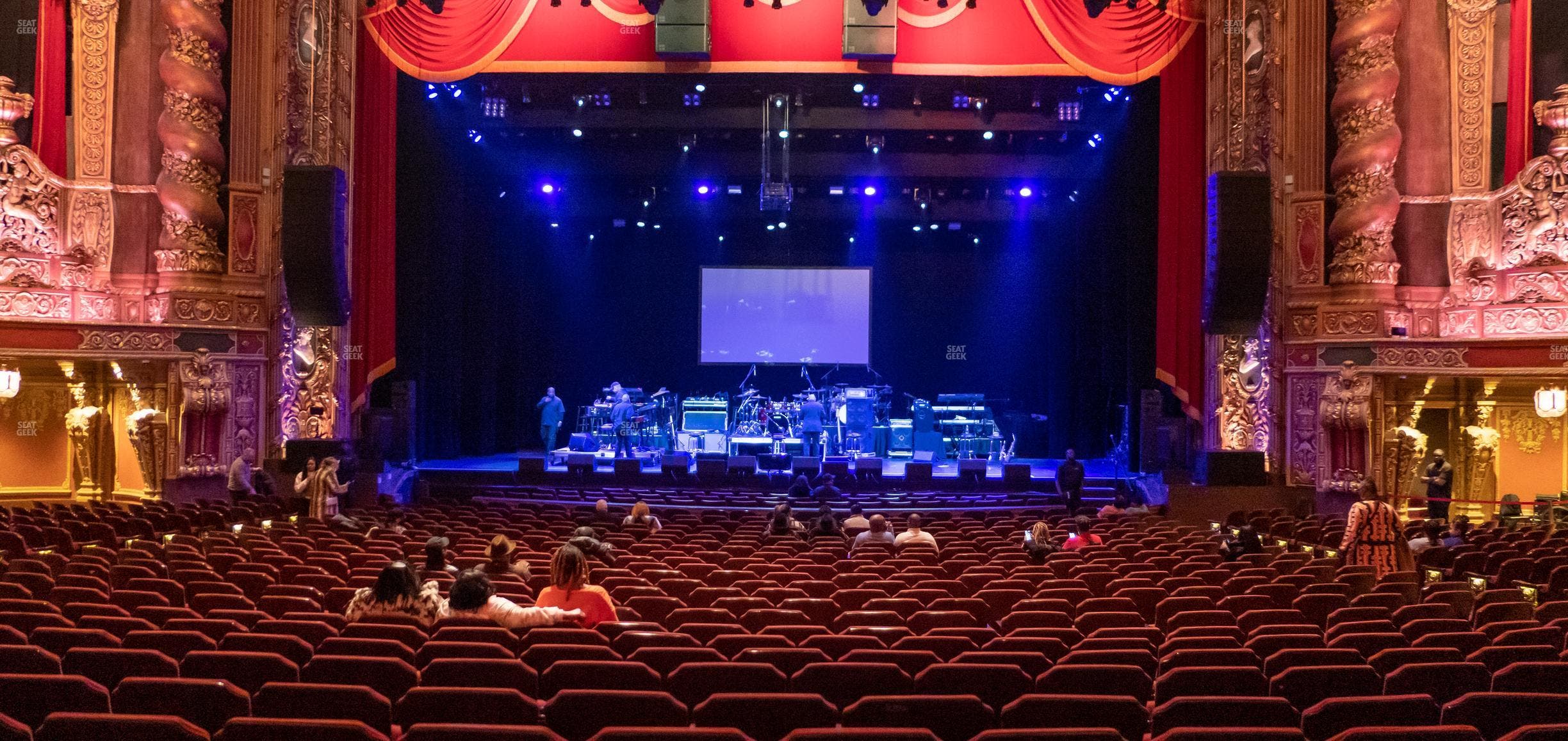 Kings Theatre - Brooklyn - Section Ada Center Seat View