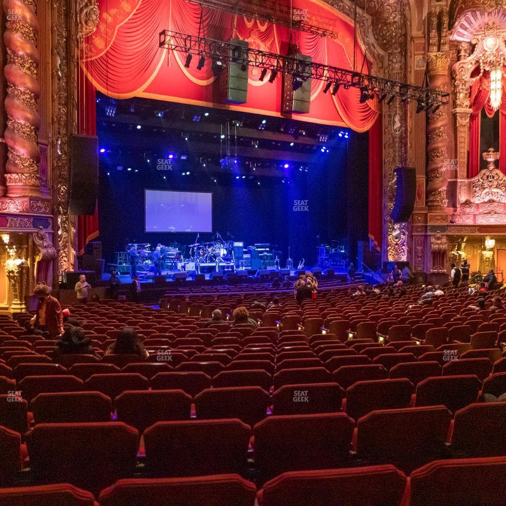 Kings Theatre - Brooklyn - Section Ada Left Seat View
