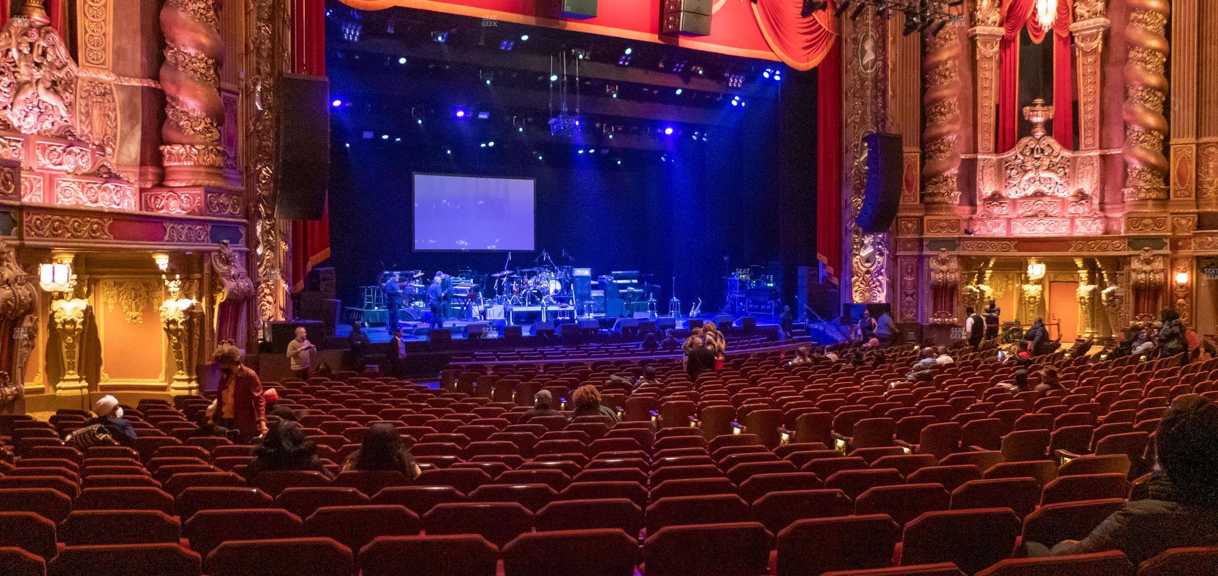 Kings Theatre - Brooklyn - Section Ada Left Seat View