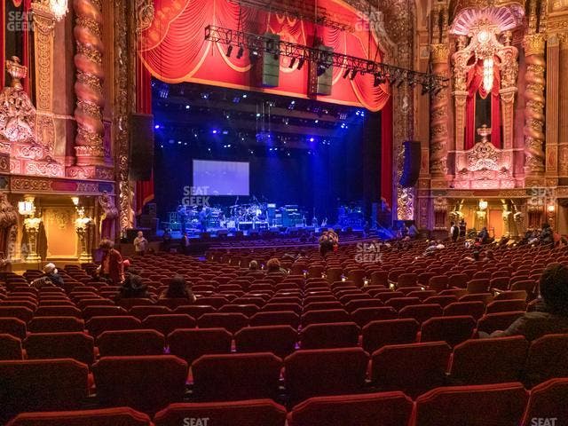 Kings Theatre - Brooklyn - Section Ada Left Seat View