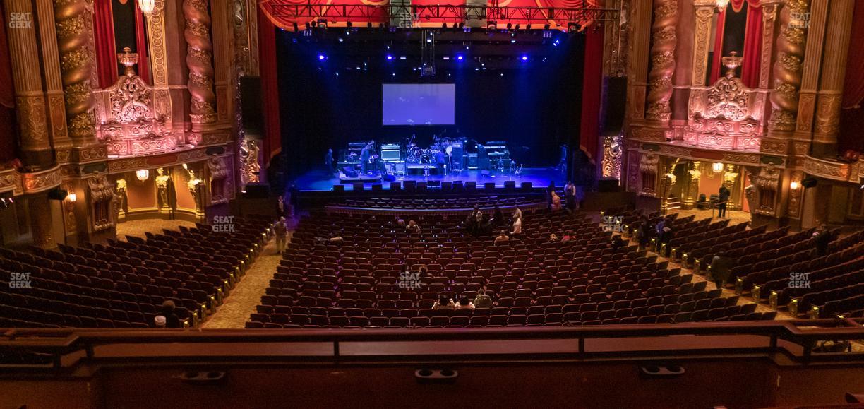 Kings Theatre - Brooklyn - Section Mezzanine 12 Seat View