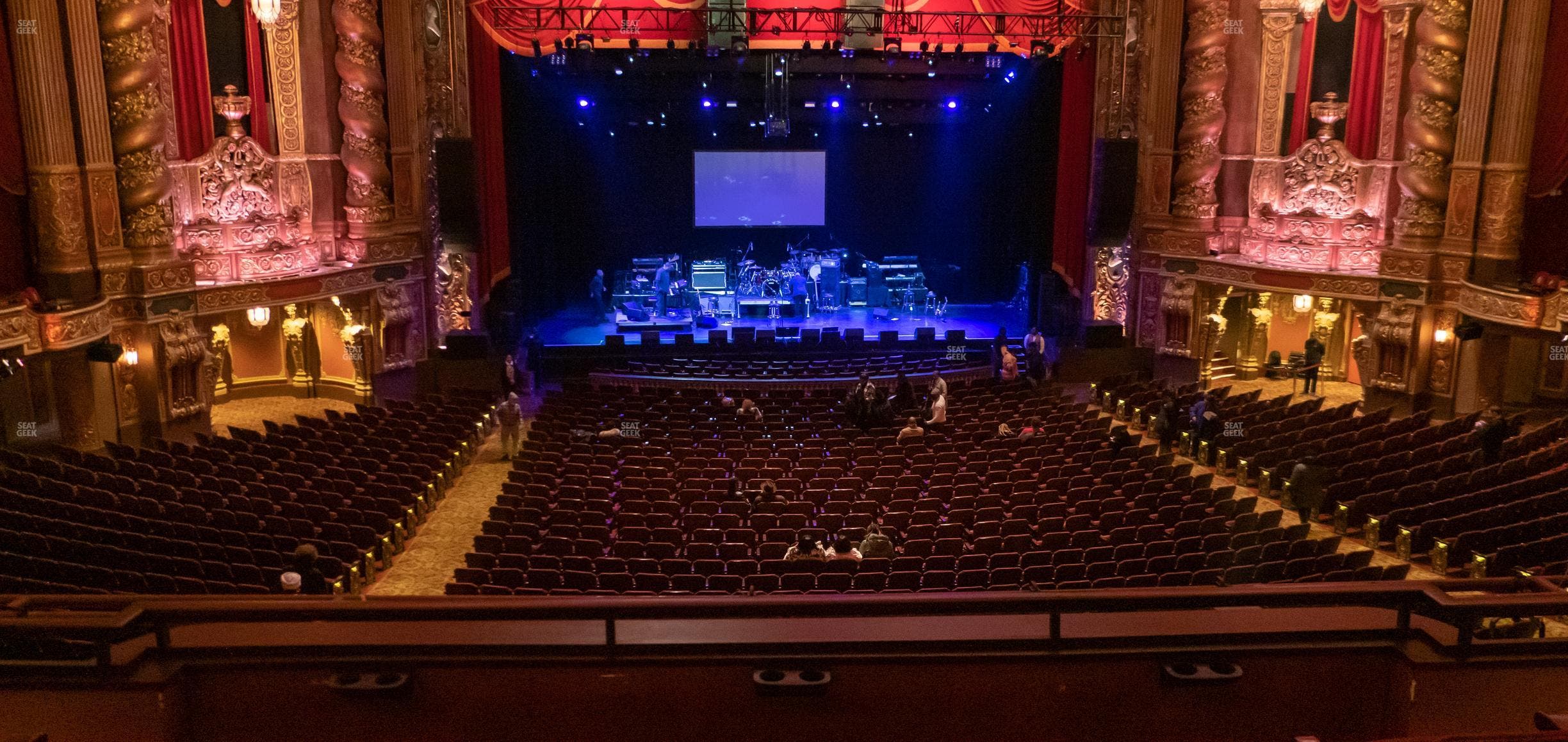 Kings Theatre - Brooklyn - Section Mezzanine 12 Seat View