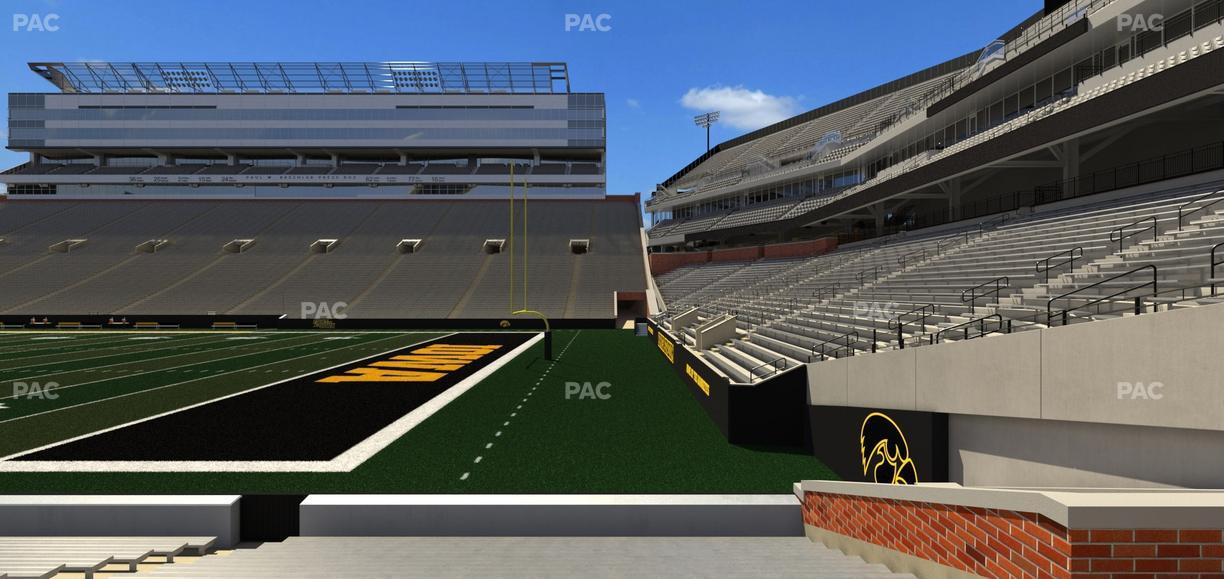 Kinnick Stadium - Section 101 Seat View