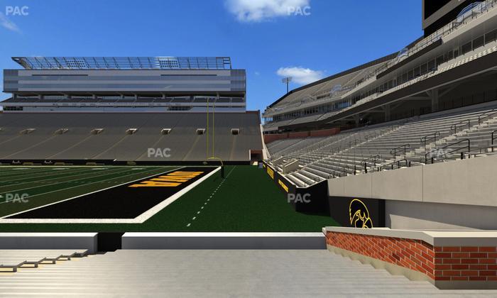 Kinnick Stadium - Section 101 Seat View