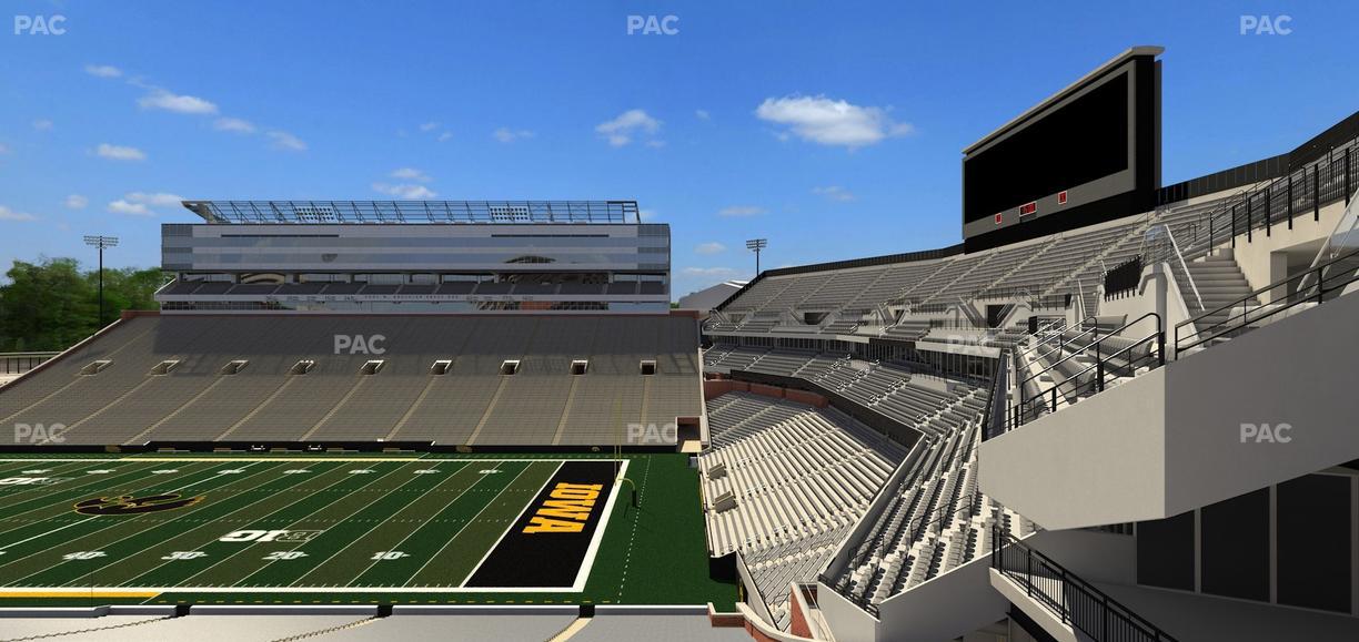 Kinnick Stadium - Section 101 Seat View