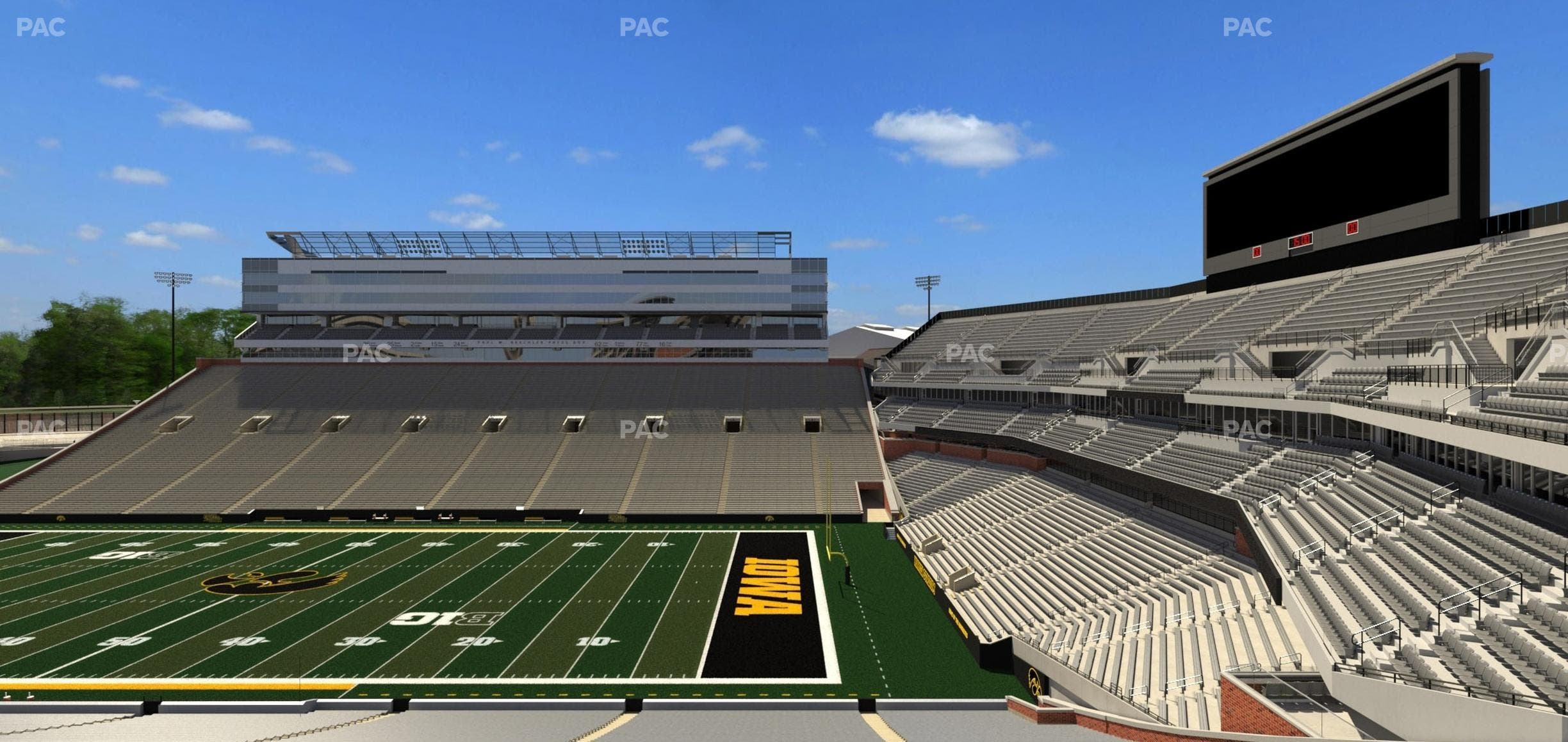 Kinnick Stadium - Section 102 Seat View