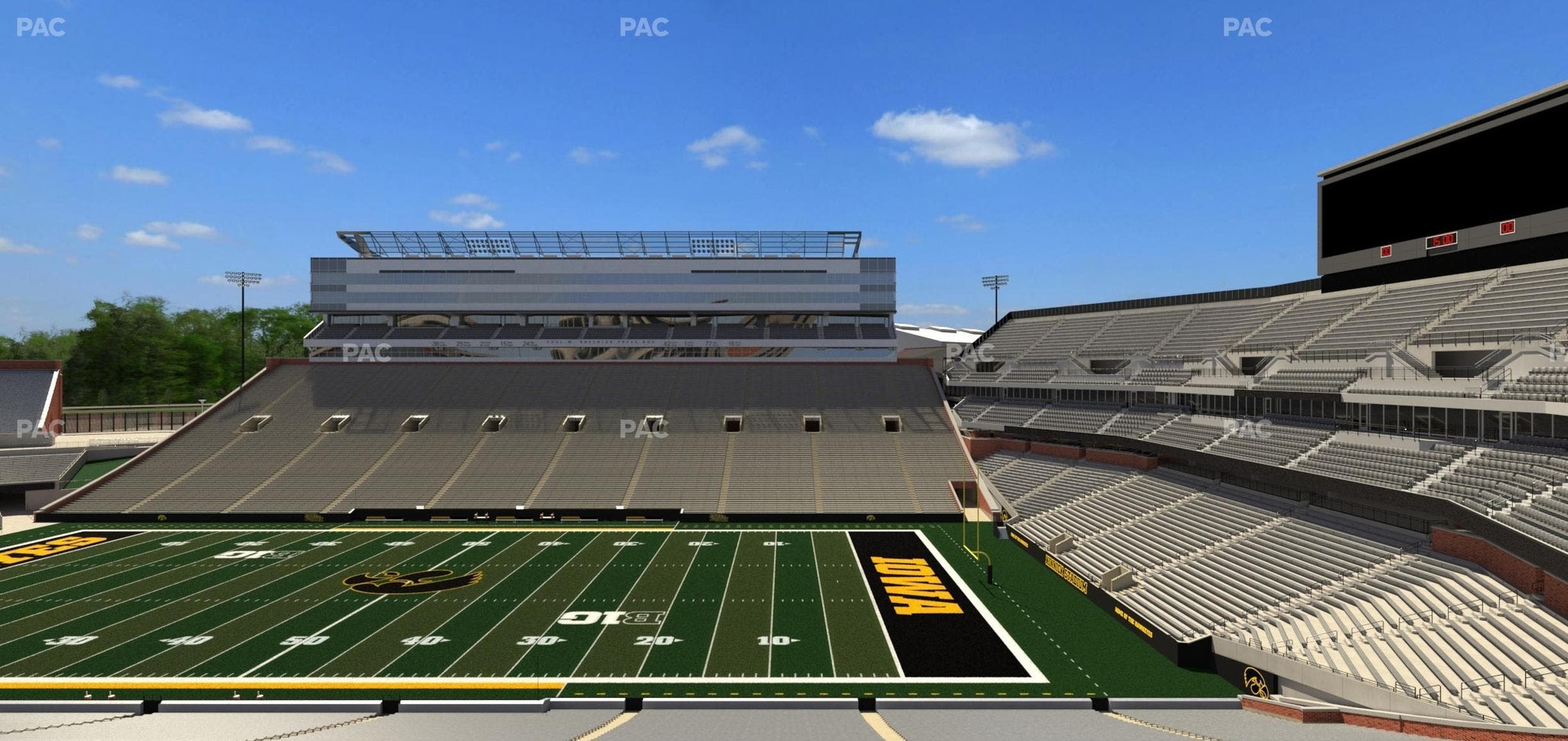 Kinnick Stadium - Section 103 Seat View