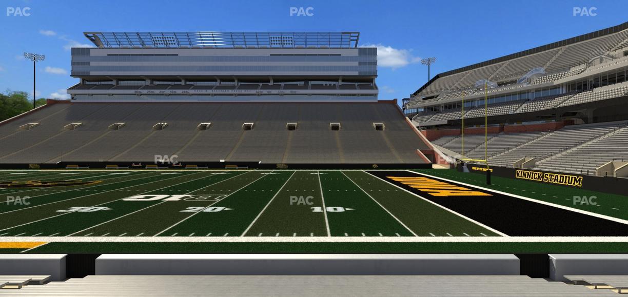 Kinnick Stadium - Section 103 Seat View