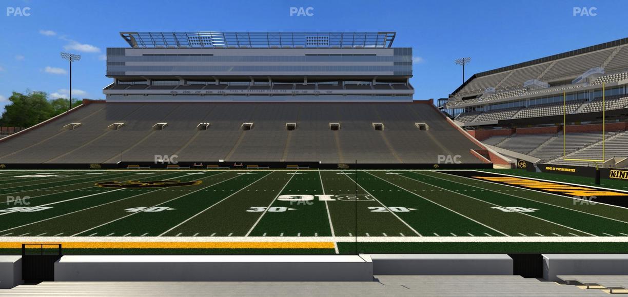 Kinnick Stadium - Section 104 Seat View
