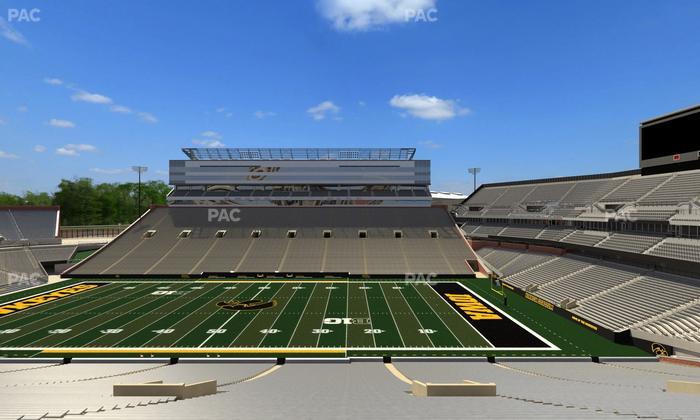 Kinnick Stadium - Section 104 Seat View
