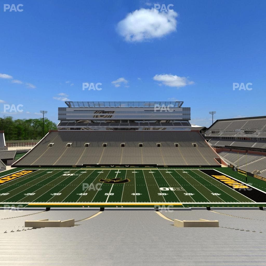 Kinnick Stadium - Section 105 Seat View