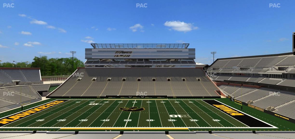 Kinnick Stadium - Section 105 Seat View