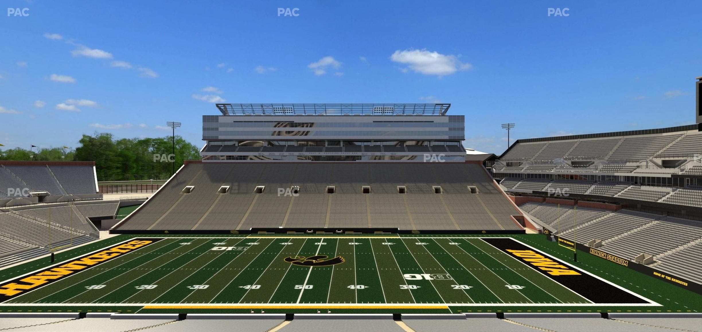Kinnick Stadium - Section 105 Seat View