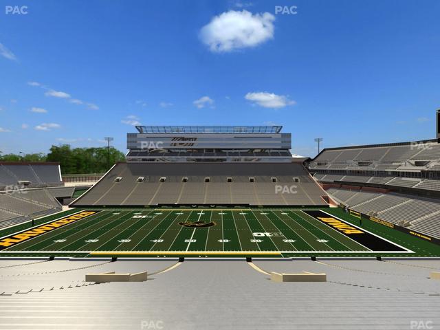 Kinnick Stadium - Section 105 Seat View