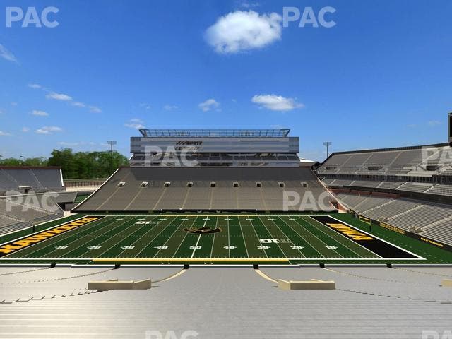 Kinnick Stadium - Section 105 Seat View