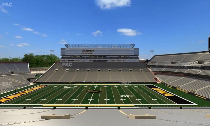 Kinnick Stadium - Section 105 Seat View