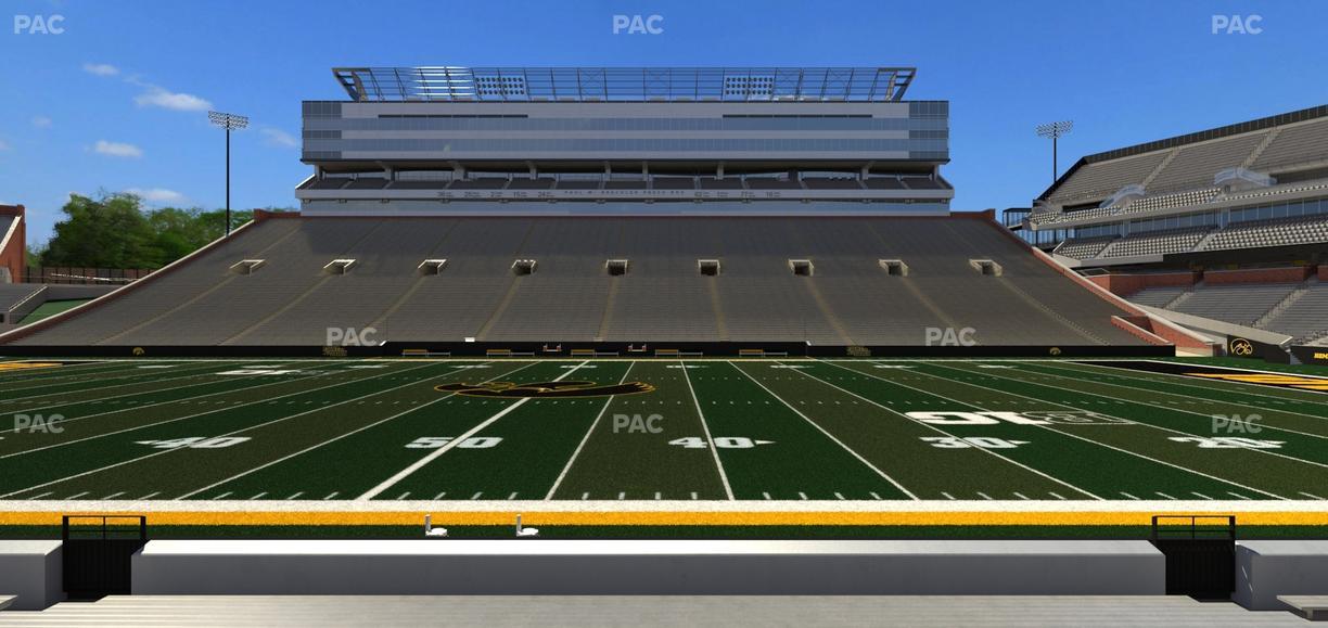 Kinnick Stadium - Section 105 Seat View