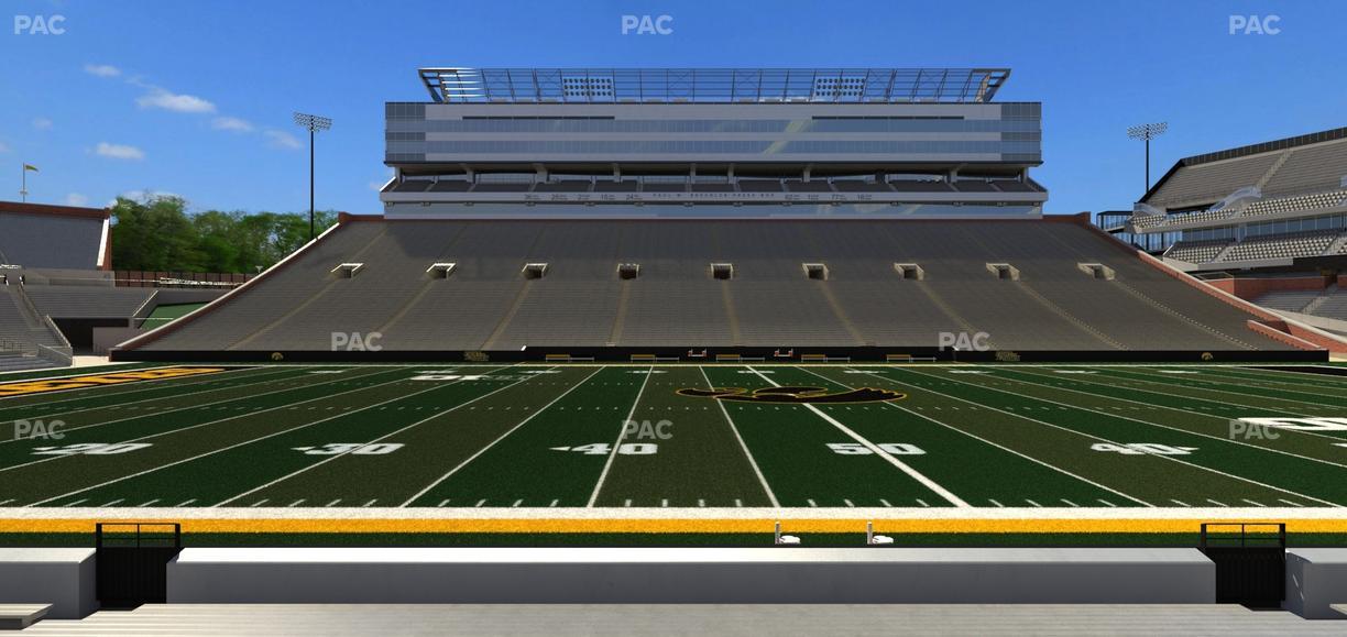 Kinnick Stadium - Section 106 Seat View