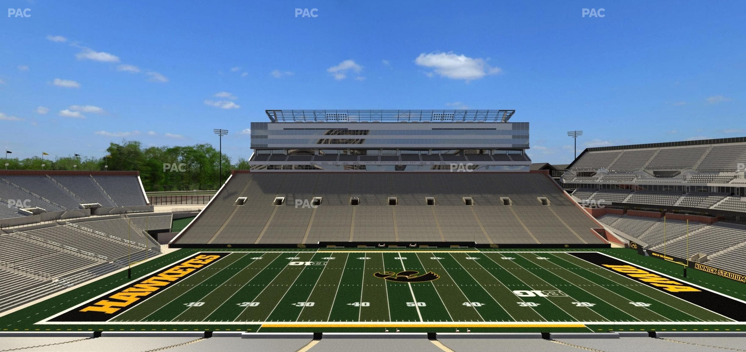 Kinnick Stadium - Section 106 Seat View