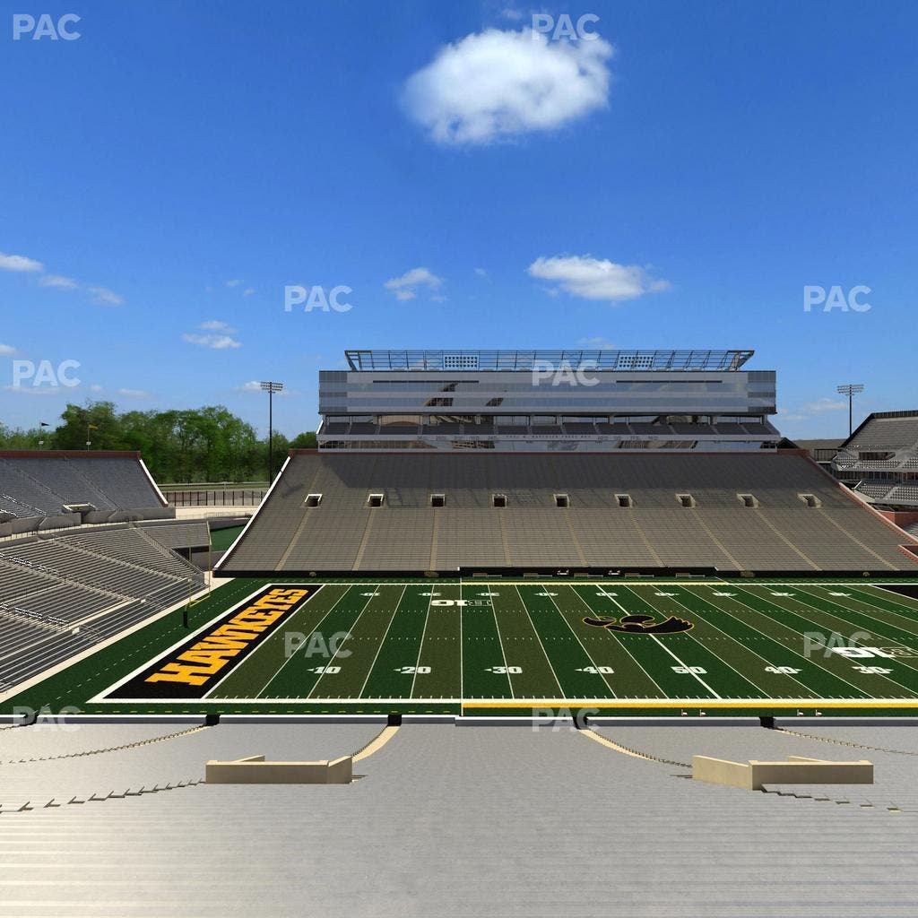 Kinnick Stadium - Section 107 Seat View