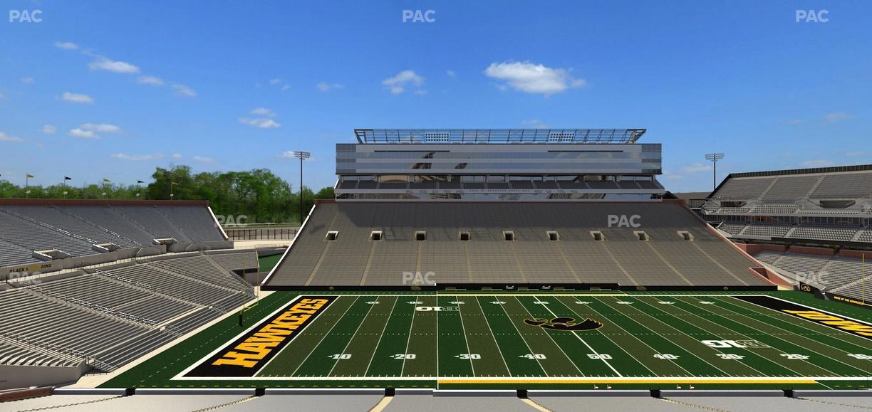 Kinnick Stadium - Section 107 Seat View