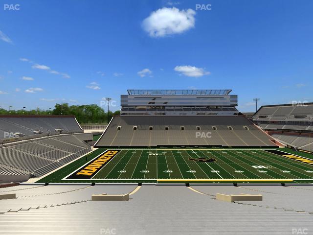 Kinnick Stadium - Section 107 Seat View