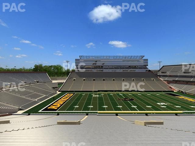 Kinnick Stadium - Section 107 Seat View