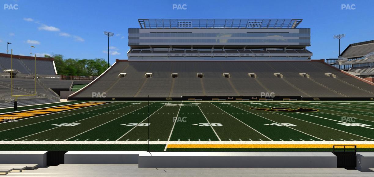 Kinnick Stadium - Section 107 Seat View