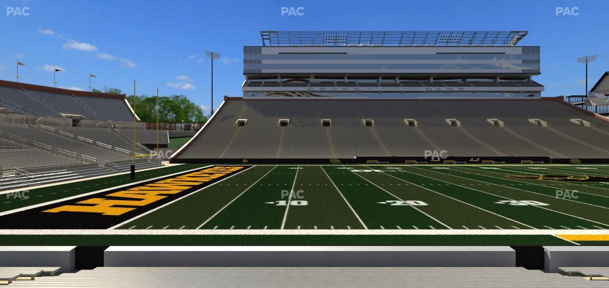 Kinnick Stadium - Section 108 Seat View