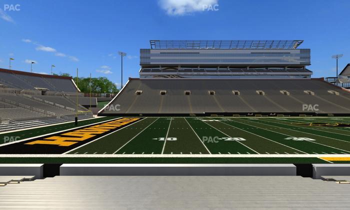 Kinnick Stadium - Section 108 Seat View